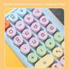 Cute 12 Digit Large LCD Display Calculator Mechanical Switches Calculator with Large LCD Display for Office Work Student