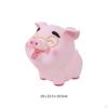 Pig Money Bank Piggy Ornament, Cute, Saving Jar Box for Tabletop Bar