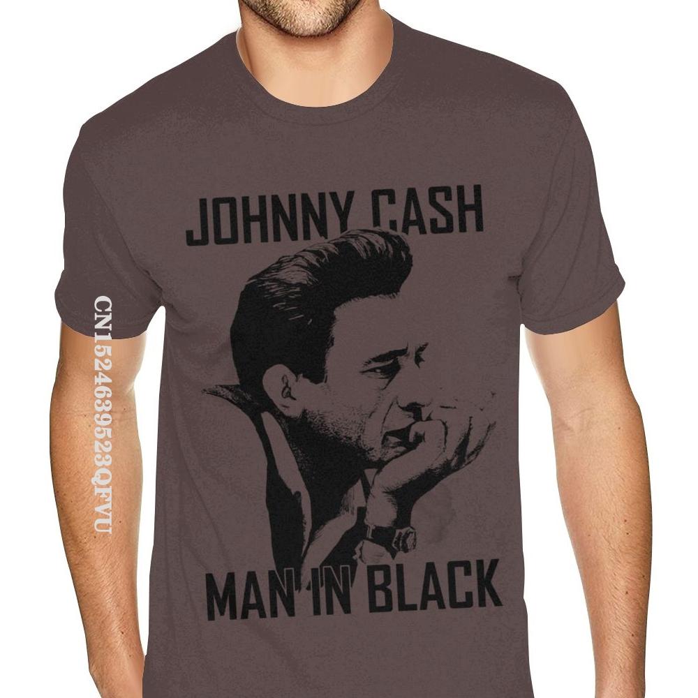 Футболка Johnny Cash для мужчин, высококачественная мужская футболка в английском стиле, мужская футболка по низкой цене, фирменная винтажная футболка