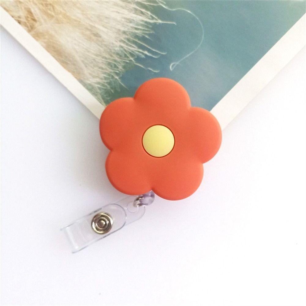 Lanyard Work Card Clip Retractable Badge Reel ID Card Clips Nurse Badge Holder Name Card Holder