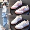 Genuine Leather Women's Shoes 2025 New German Training Shoes Autumn Women's Casual Single Shoes Flat Forrest Gump Shoes Children's White Shoes