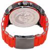 Diesel DZ7370 г-н. Мужские часы Daddy 2.0 Chronograph из нержавеющей стали красного цвета