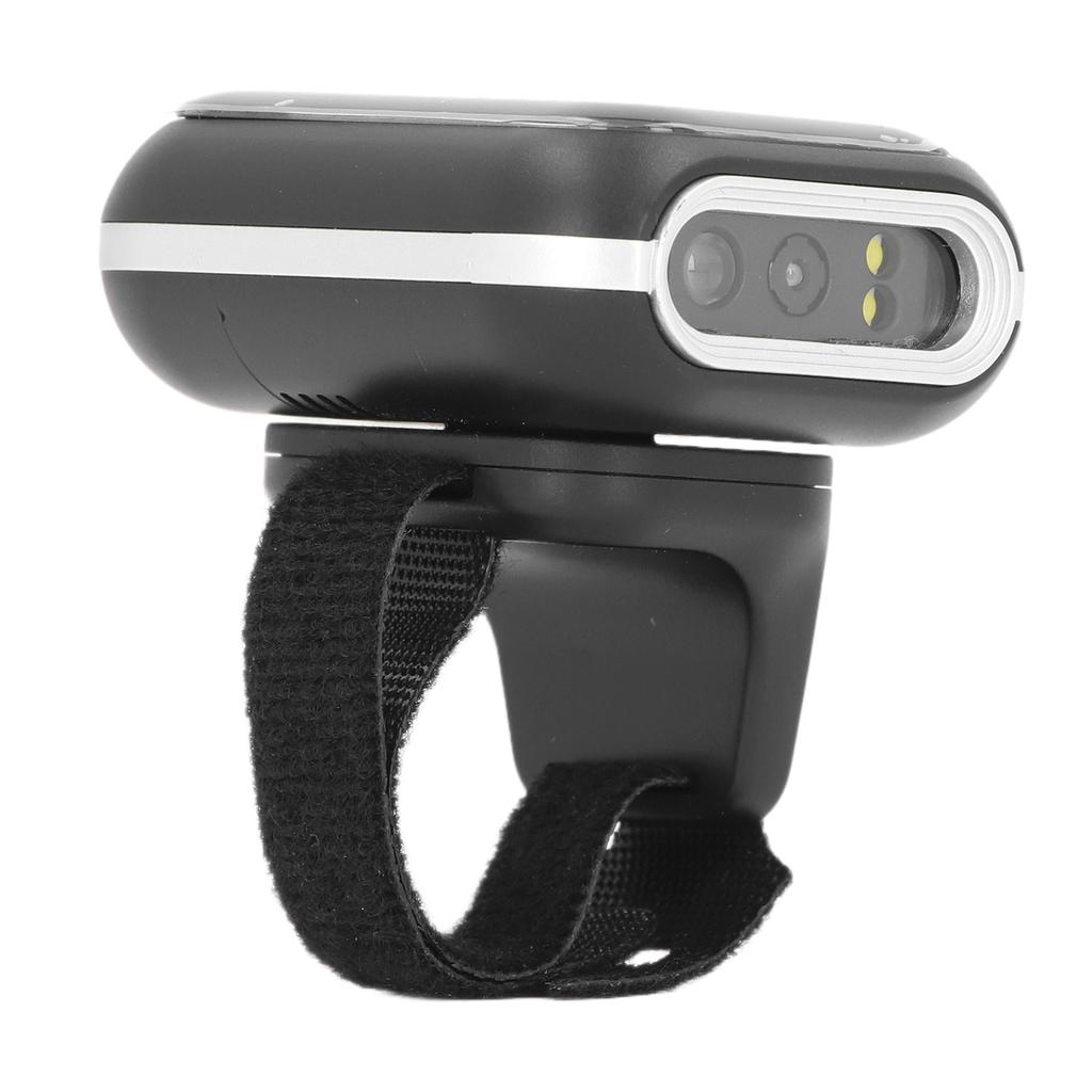 Кольцевой сканер штрих-кода 2.4G Беспроводной Bluetooth 2D Считыватель кодов Носимый Пальцевой инструмент для сканирования штрих-кода