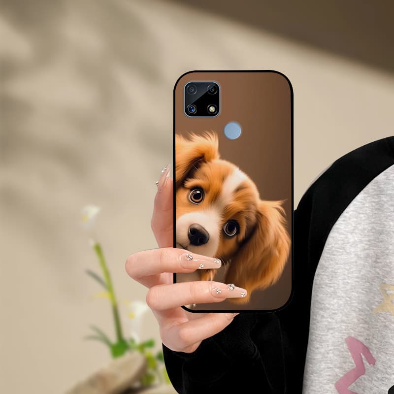 Silicone Phone Case For Realme C25s C25 Cover Painted Soft For Realme C25 C25S C21 C21Y C25Y Phone Case RealmeC25s C 25 s Funda