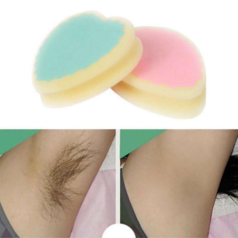 1 Pc Effective Painless Magic Hair Depilation Sponge Pad Remove Hair Remover