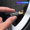 For Volvo 4Pcs Aluminum Alloy Car Tire Air Valve Stems Caps For Volvo Xc60 Xc90 V40 V60 S60 V50 V90 S80 C40 XC40 V70 XC70 C30 EX