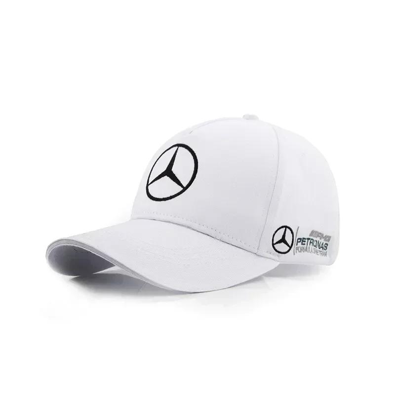 Car Baseball Cap Spring And Autumn Outdoor Adjustable Casual Hats Sunscreen Hat For Mercedes Benz W212 W213 W205 W177 W247 W176 BS3