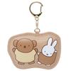 Marimocraft Miffy Keychain BR Clear Series Miffy Brown One-Point
