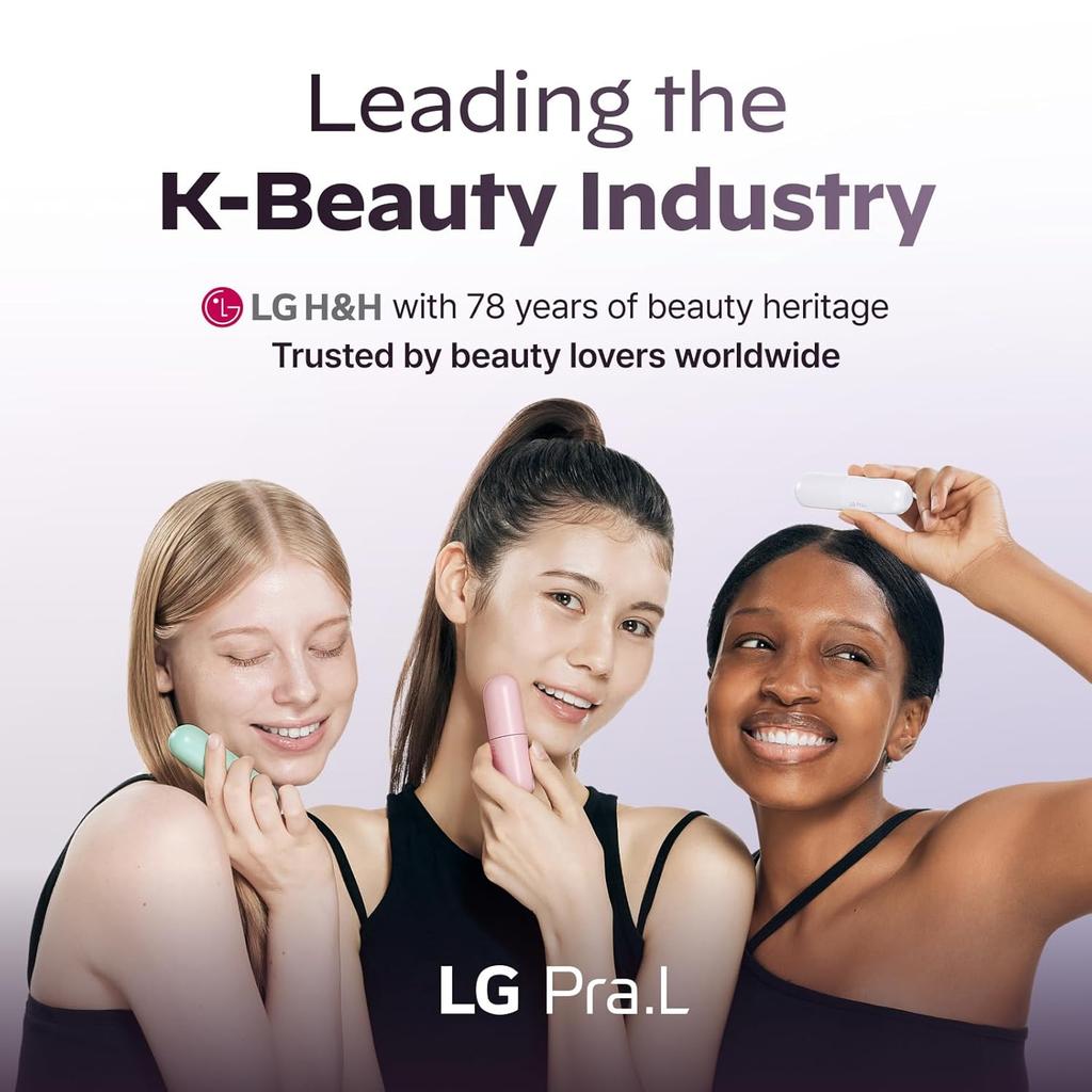 LG Pra.L Гальванический бустер для лица Super-Foam – Мистический белый