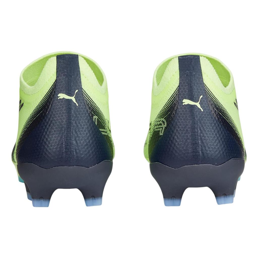 Puma Ultra Match Круглый носок Шнуровка AG FG Искусственная трава Натуральная трава Футбольные бутсы Мужские футбольные бутсы Черный Зеленый 106900-01