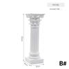 Architecture Model Roman Column Greek Temple Building Model Home Decoration European Decorative Plaster Pillar Resin Sculpture