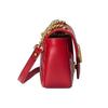 Gucci GG Marmont Quilted Leather Mini Shoulder Bag Red Daily Party Shopping 446744-DTDIT-6433