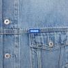 HUGO BOSS Denim Jackets Men's Blue Lapel Moderate Straight Fit 50542673-443