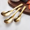 Useful Plating Process Drink Soup Lightweight Stainless Steel Chinese Style Spoon Restaurant Accessory Household Spoon