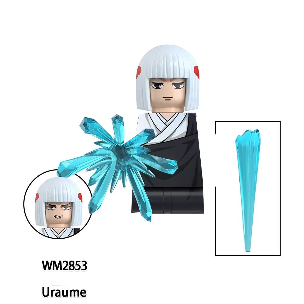 Аниме Мультфильм Магическая битва Годжо Сатору Итадори Юдзи Фусигуро Мэгуми Оккоцу Юта Конструктор Мини Экшн-фигурки Детская игрушка