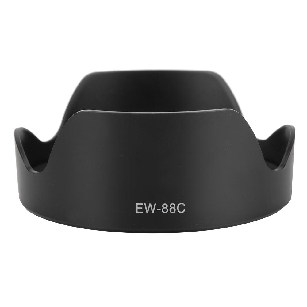 Пластиковая черная бленда объектива EW‑88C, крепление для камеры, подходит для объективов EF 24‑70mm F2.8 L II USM