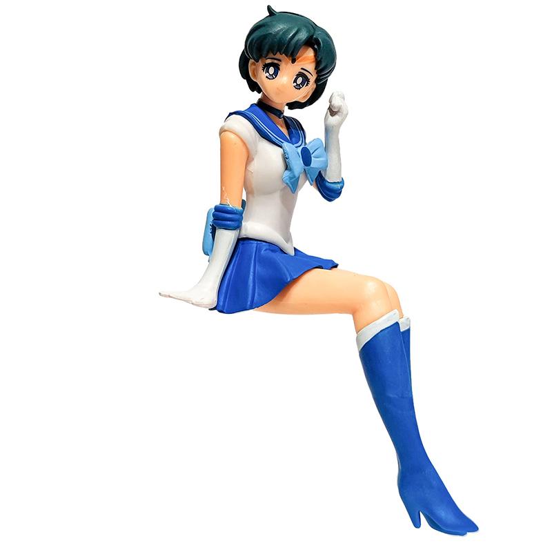 13.5 см Аниме Сейлор Мун Модель Хино Рей Автоаксессуары Коллекция ПВХ Кукла Сейлор Марс Юпитер Меркурий Венера Фигурки Игрушки Подарки