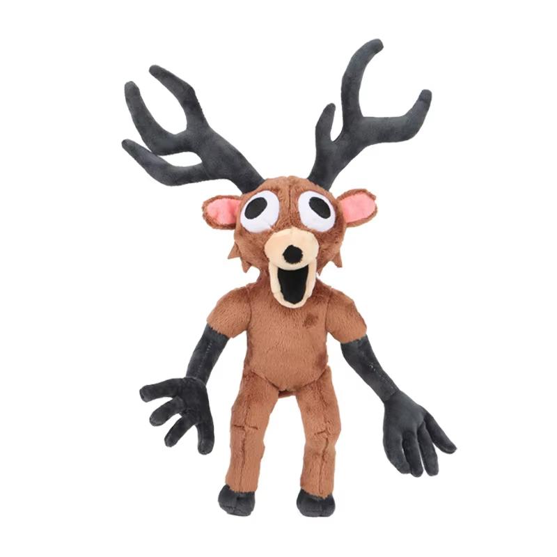 New 99 Nights In The Forest Deer Plush Toys Movie Stuffed Animals Deer Toy Fans Birthday Gifts Toys for Kids Halloween Gift