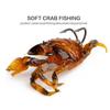 1 шт., приманка для краба, 3D-моделация, приманка для краба с острыми крючками, искусственная приманка, мягкая приманка, окунь, губан, треска