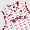 Umbro Women S Graphic meSh STriped SleeveleSS T ShirT whT0 ur321cSl71