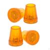 4pcs Professional Anti Slip End Crutch Cane Rubber Leg Feet Tips Replacement , Dia 1 Inch