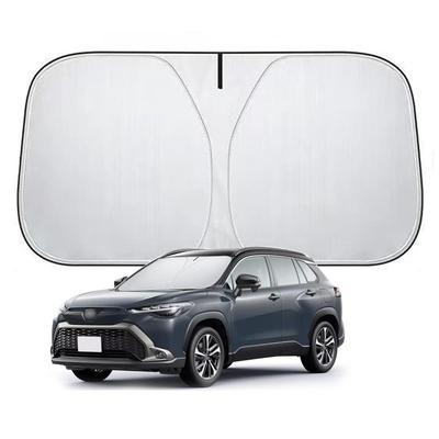 Солнцезащитный козырек на лобовое стекло Toyota Corolla для кроссовера Corolla Cross 10-й серии 2021 года. Солнцезащитный козырек с высокой степенью защиты от тепла и УФ-лучей, складной и включает