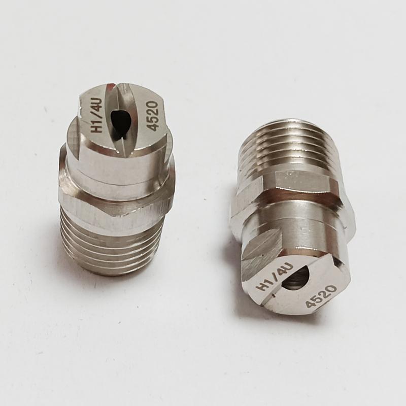 1/4" BSPT нержавеющая сталь плоскоструйная форсунка для очистки