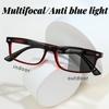 Photochromic /Multifocal Presbyopia Glasses Anti Blue Light Reading Glasses Intelligent Zoom 1.0 To 4.0 Computer Glasses