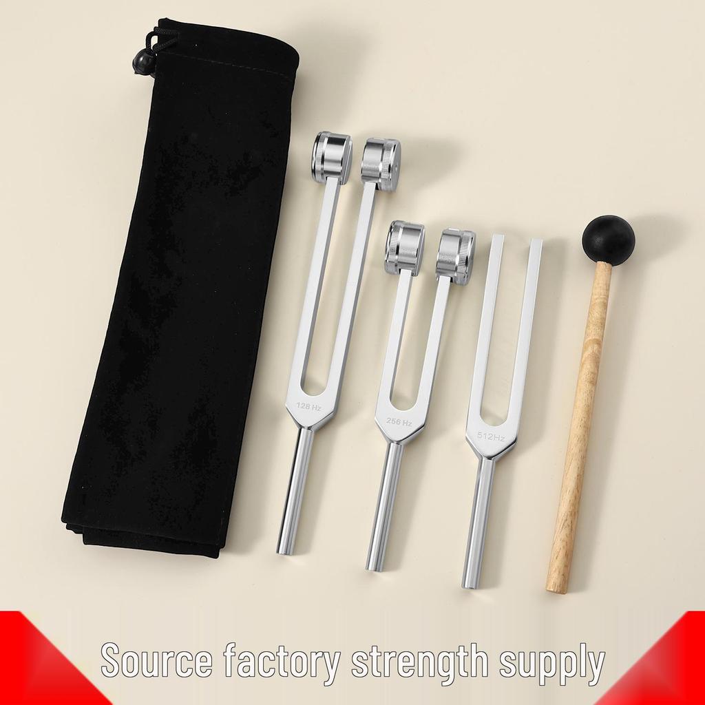 Aluminum Alloy Tuning Fork - Sleep Aid, Yoga, Ear Cleaning, Rattle