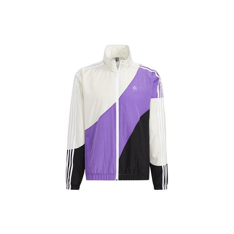 adidas Мужские куртки Neo Фиолетовая Стойка Умеренная Другое HC9681