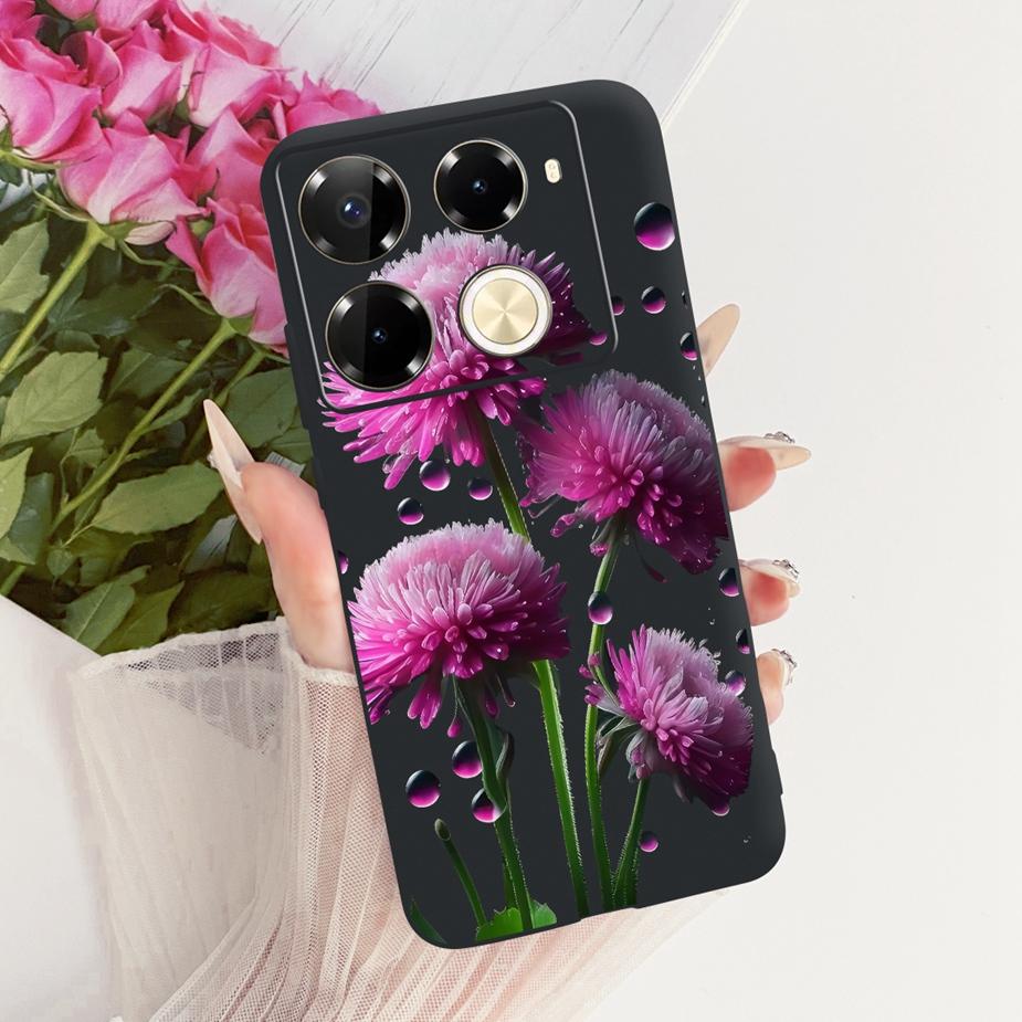 For Infinix Note 40 40X 5G Case X6852 New Butterfly Painted Cover Soft Silicone Case For Infinix Note 40 Pro Plus Note40 X Shell