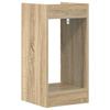 Plant Stand with Shelf 2 pcs Sonoma Oak 30 x 30 x 60 cm
