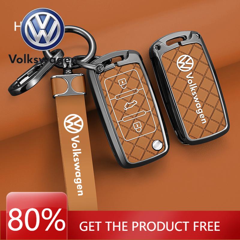 Для VOLKSWAGEN VW Чехол-оболочка для корпуса брелока автомобиля из цинкового сплава Для Volkswagen VW Polo Golf Passat Tiguan Beetle Caddy T5 Up Eos Ke