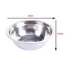 Food Grade Rice Bowl Stainless Steel Soup Dish New Salad Mixer Basin  Kitchen Cooking Tools