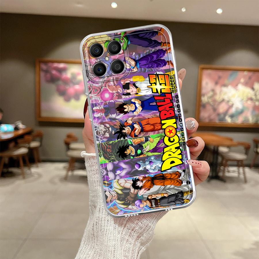 Мультяшный чехол Dragon Ball Anime для Honor 90 Lite X7b X8a X9b X8b X9a X8 Мягкая крышка для телефона