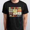 Музыкальная кассетная лента 80-х Ретро Футболка Все размеры S M L XL XXL 3 4 XL Черный Белый