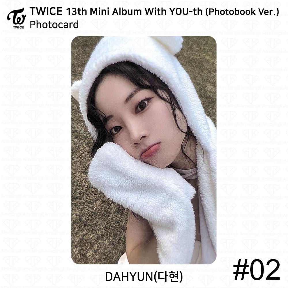 Twice 13-й мини-альбом с молодежной фотокарточкой YOU-th, постером, пленкой, стикером Dahyun KPOP K-POP