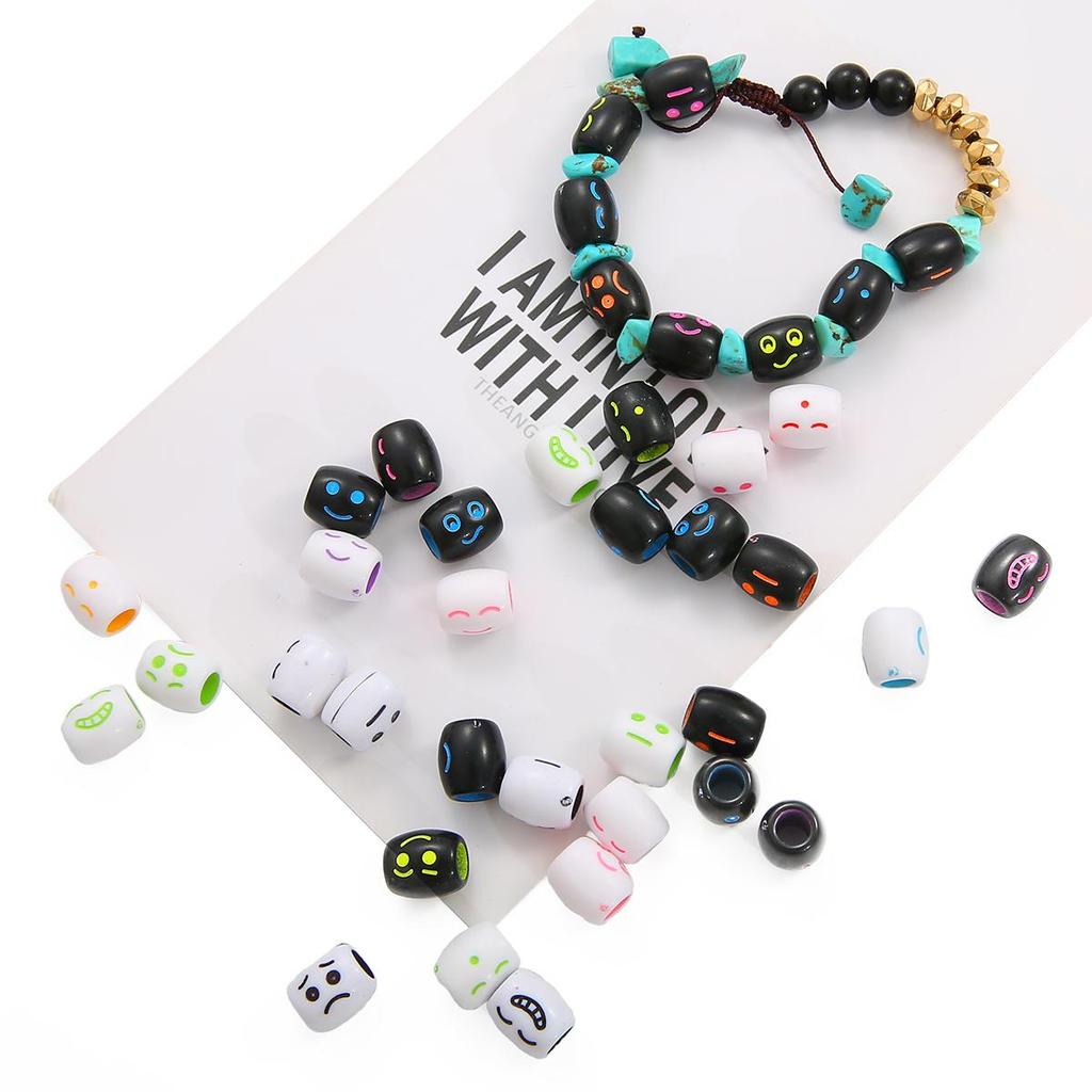 30 шт. акриловые бусины-ведра для DIY ожерелье, браслет, серьги, изготовление ювелирных изделий, аксессуары для рукоделия