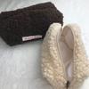 Lamb Hair Cosmetic Bag Plush Storage Bag Cute Stationery Bag Large Capacity Stationery Cosmetic Storage Bag