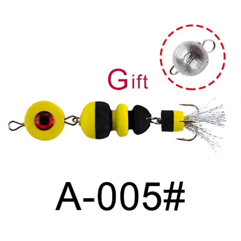 Приманка FISH King Man Мягкая приманка из пенопласта Приманка для плавания Wobble Low Parker Свинцовая приманка Насекомое Искусственная рыболовная приманка