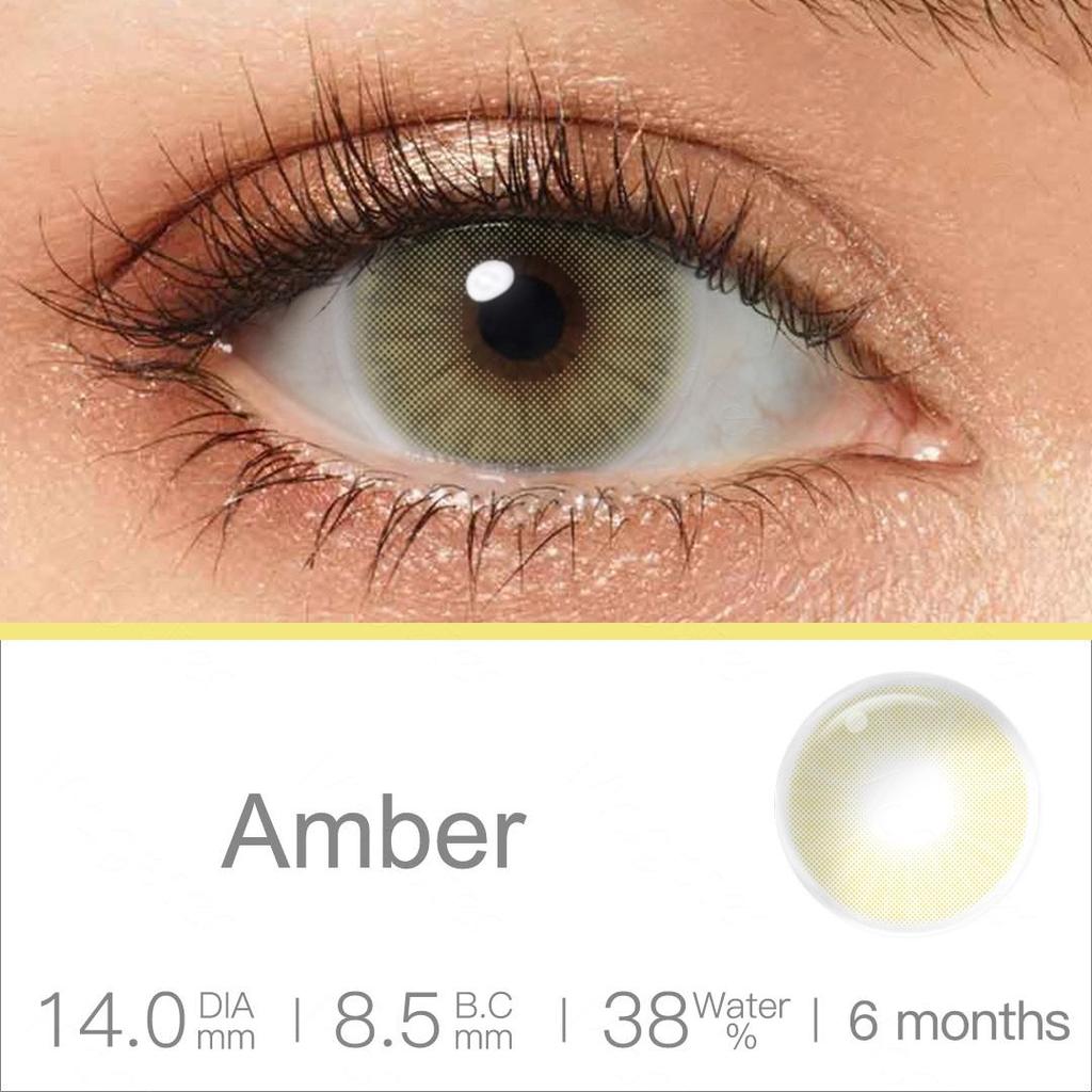 (0.00~-8.00) Prescription Color Contact Lenses Natural Color Eye Lens for Vision Colored Lenses with Diopters Myopia Contact Lenses