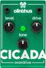 Педаль эффектов Olinthus Cicada Overdrive [В комплекте кабели-разветвители для входа и выхода]