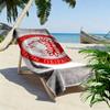 Olympiacos F.C.2 Print Beach Towel, Large Soft Quick Dry Towel for Beach Camping Swimming