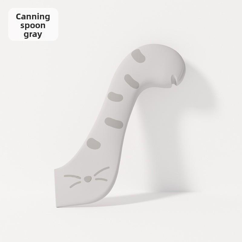 Ложка для консервов для кошек, Многофункциональный консервный нож для кошек, Ложка для влажного кормления питомцев, Консервный нож для кошек