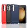 Для Samsung Galaxy S23 FE Чехол для Samsung S23 FE Противоударный мягкий силиконовый чехол из углеродного волокна для Samsung S23 FE Чехол