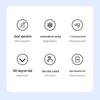 Портативный складной охлаждающий вентилятор WOPOW FA37