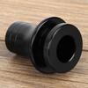 Universal Aluminum M12x1.25 Shift Boot Retainer Connector Adapter Manual Gear Shifter Black