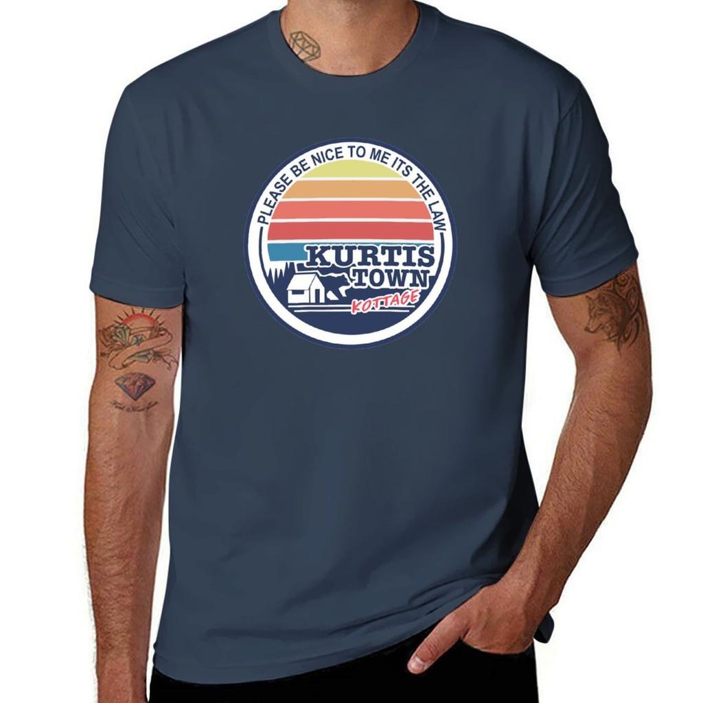 Kurtistown Kottage Summer Design Tshirt Work Wear Breathable Tee Tshirt