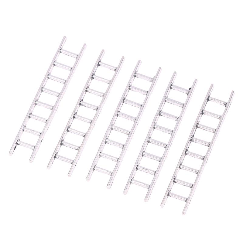 5шт кукольный домик миниатюрная мебель металлическая лестница лестница украшение дома