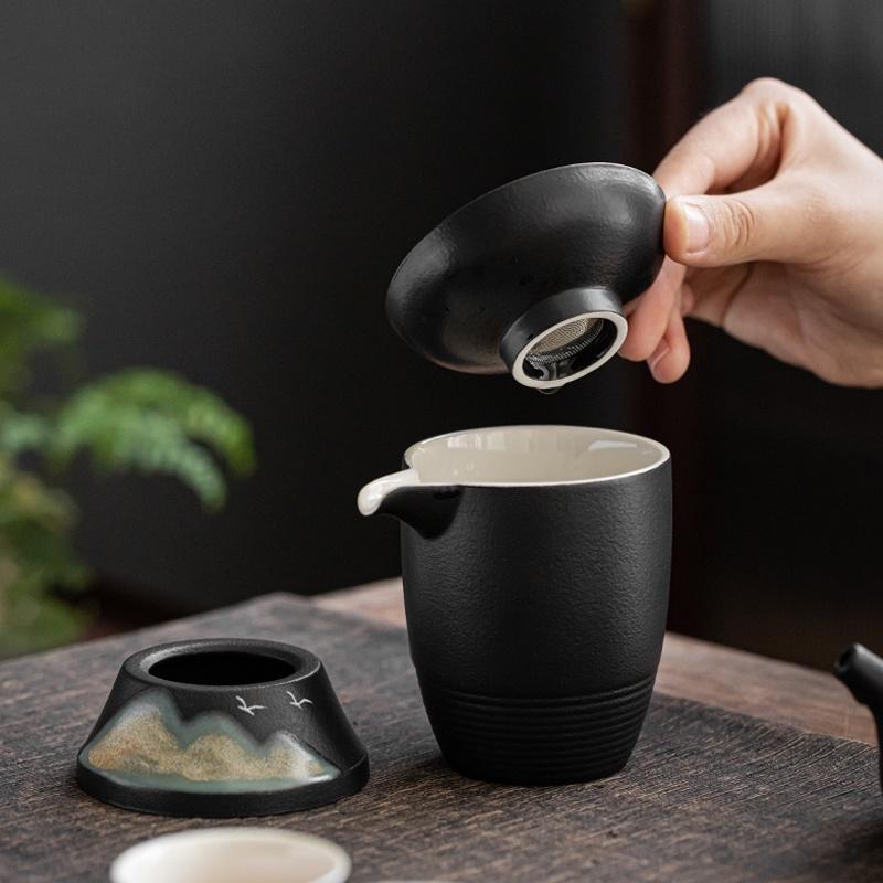 Керамическое ситечко для чая, фильтр для чая, фильтр для чая Юаньшань, аксессуары для чайного набора Кунг-фу